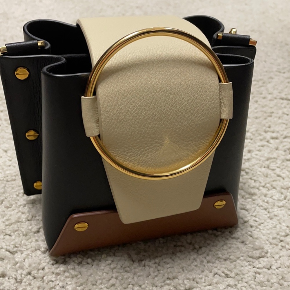 Yuzefi mini daria leather handbag